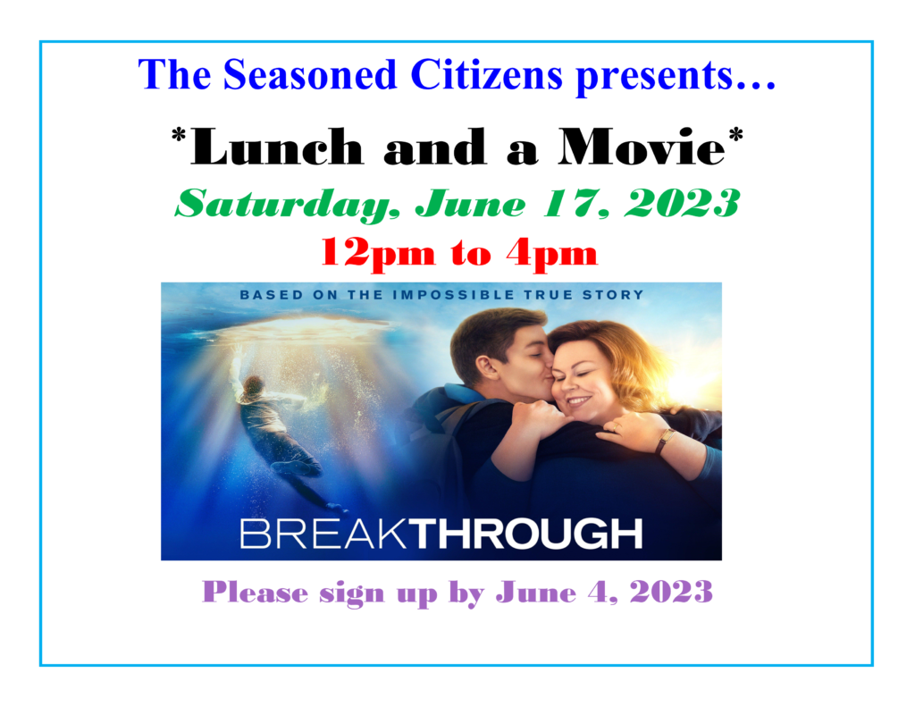 Lunch and a Movie Event