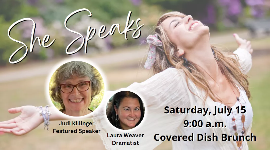 She Speaks July She Speaks Event July