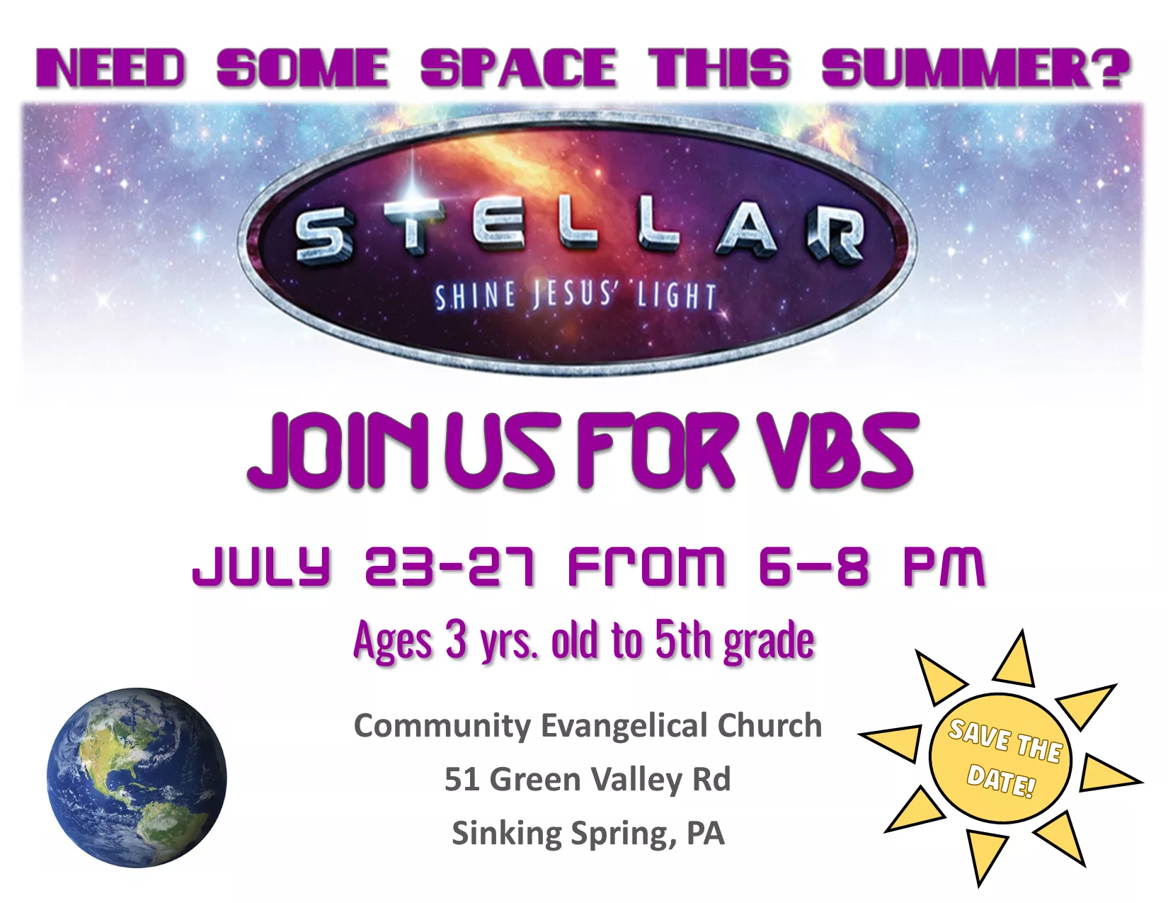 VBS 2023 save the date
