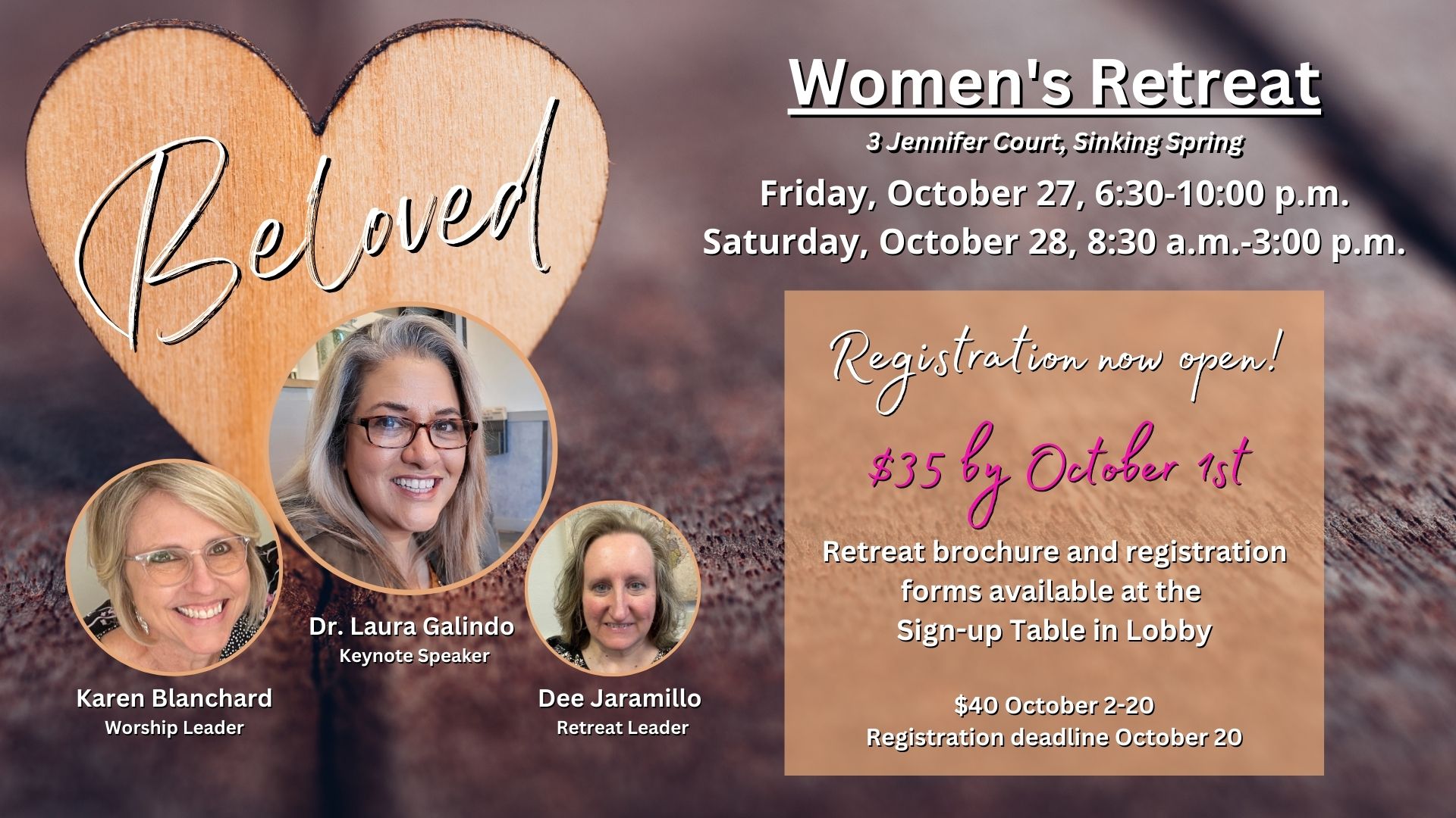 Flourish Beloved Fall Retreat